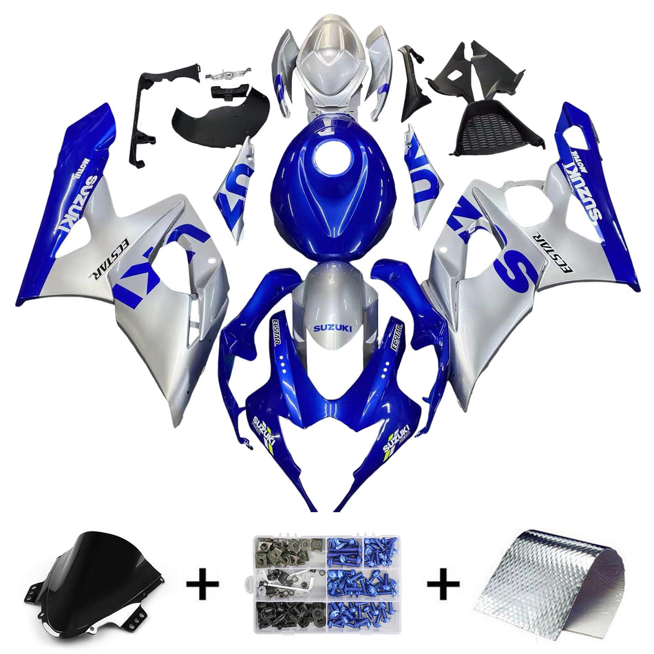 2005-2006 スズキ GSXR1000 K5 フェアリングキット ボディワーク プラスチック ABS