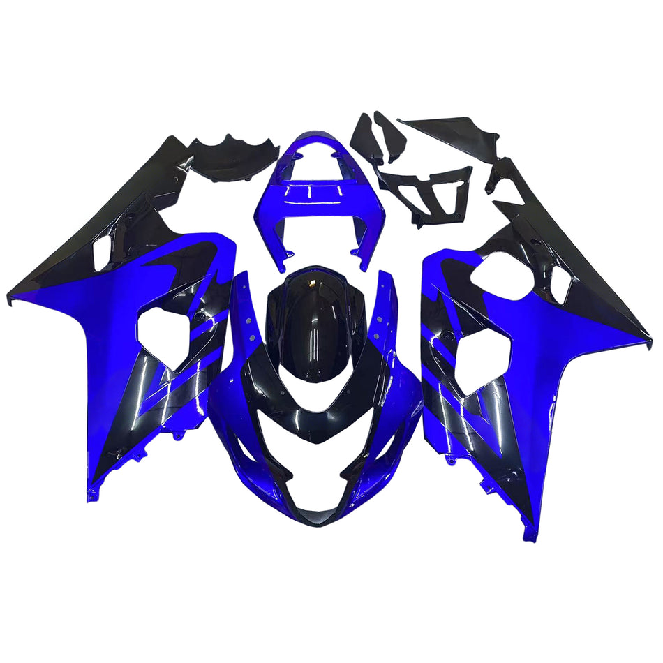 2004-2005 スズキ GSXR 600 750 ブルー ブラック GSXR レーシング フェアリング ジェネリック