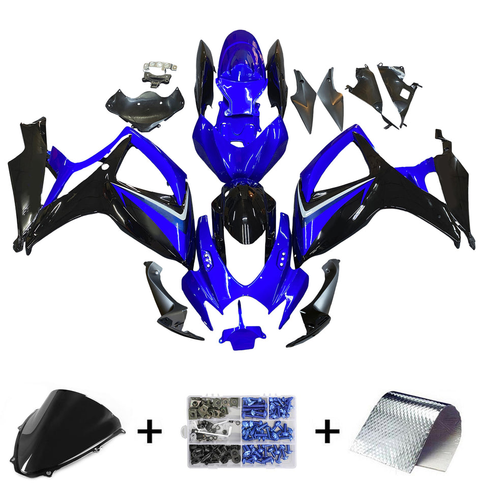 2006-2007 スズキ GSXR 600/750 K6 Amotopart インジェクションフェアリングキット ボディワーク プラスチック ABS #105
