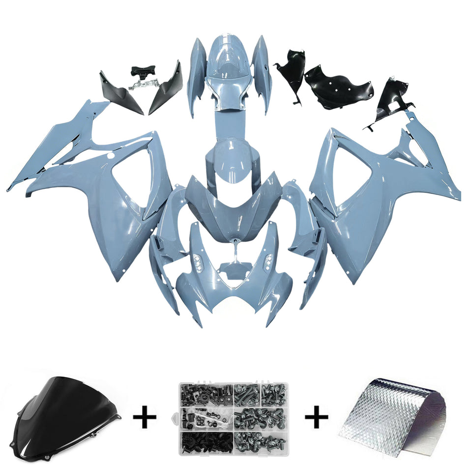 2006-2007 スズキ GSXR 600/750 K6 Amotopart インジェクションフェアリングキット ボディワーク プラスチック ABS #111