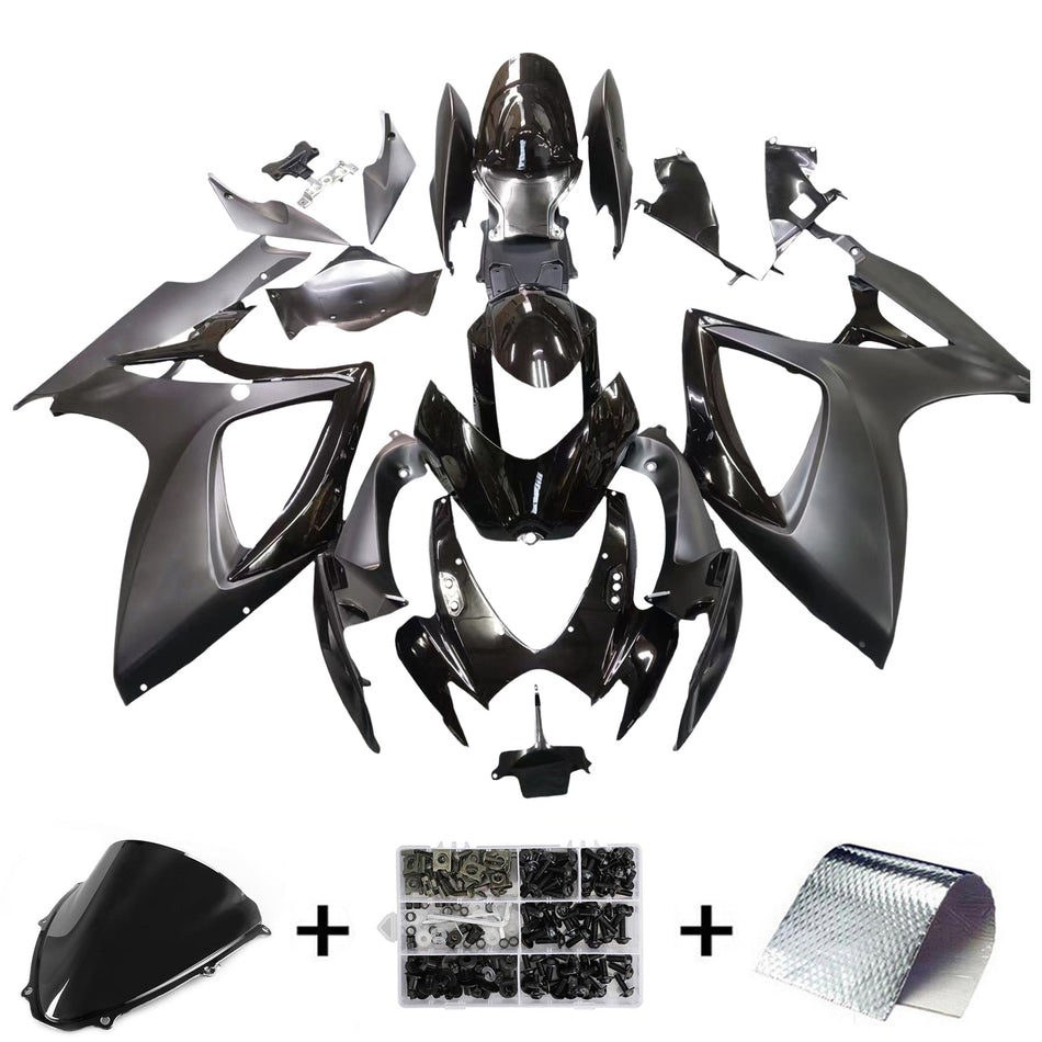2006-2007 スズキ GSXR 600/750 K6 Amotopart インジェクションフェアリングキット ボディワーク プラスチック ABS #122