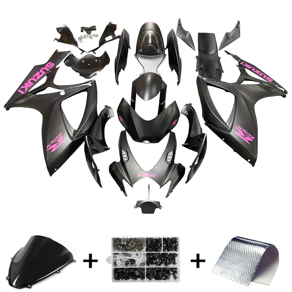 2006-2007 スズキ GSXR 600/750 K6 Amotopart インジェクションフェアリングキット ボディワーク プラスチック ABS #152