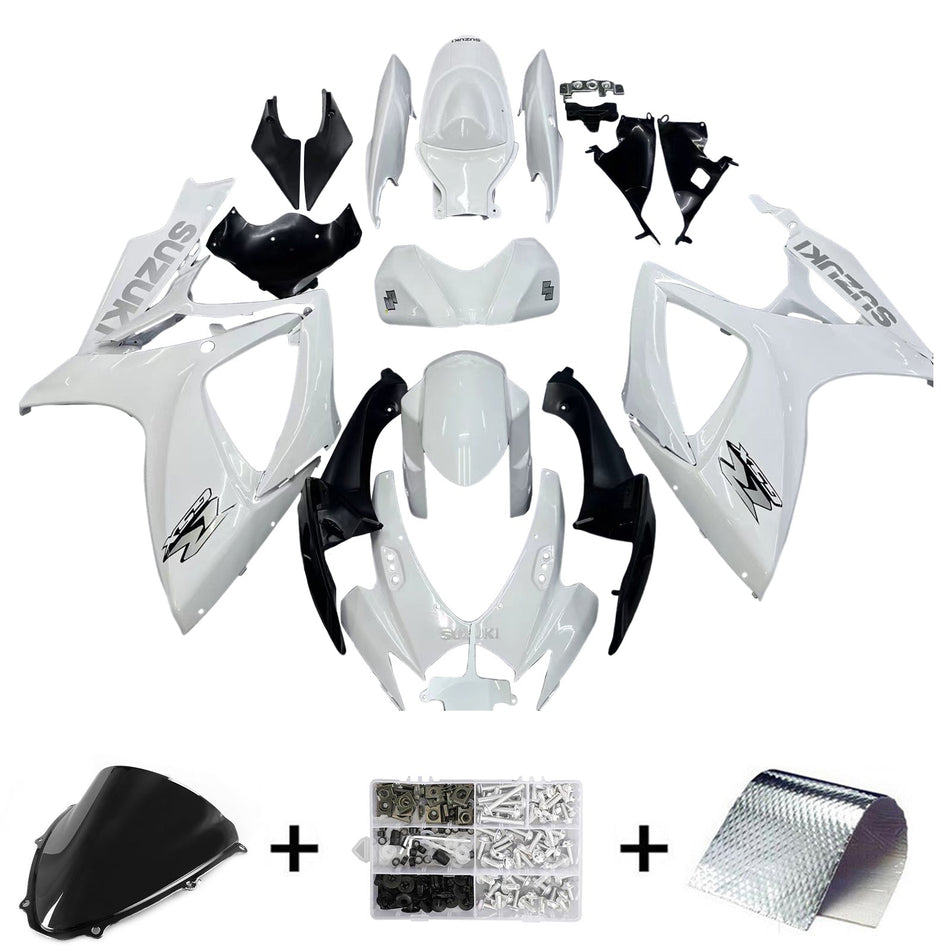 2006-2007 スズキ GSXR 600/750 K6 Amotopart インジェクションフェアリングキット ボディワーク プラスチック ABS #155