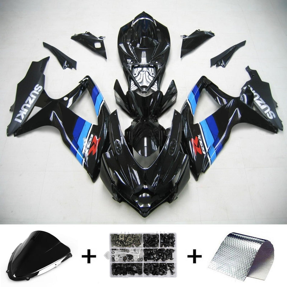 2008-2010 スズキ GSXR 600/750 K8 Amotopart インジェクションフェアリングキット ボディワーク プラスチック ABS #108