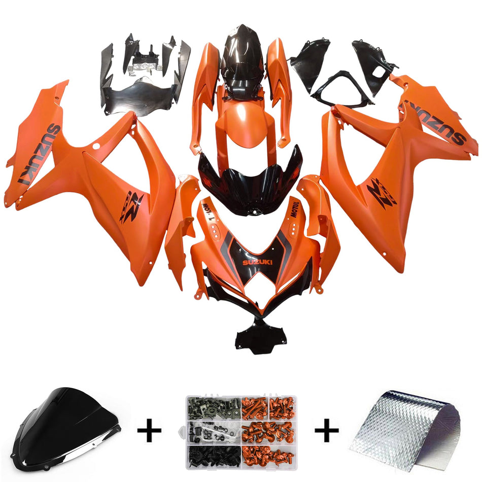 2008-2010 スズキ GSXR 600/750 K8 Amotopart インジェクションフェアリングキット ボディワーク プラスチック ABS #112