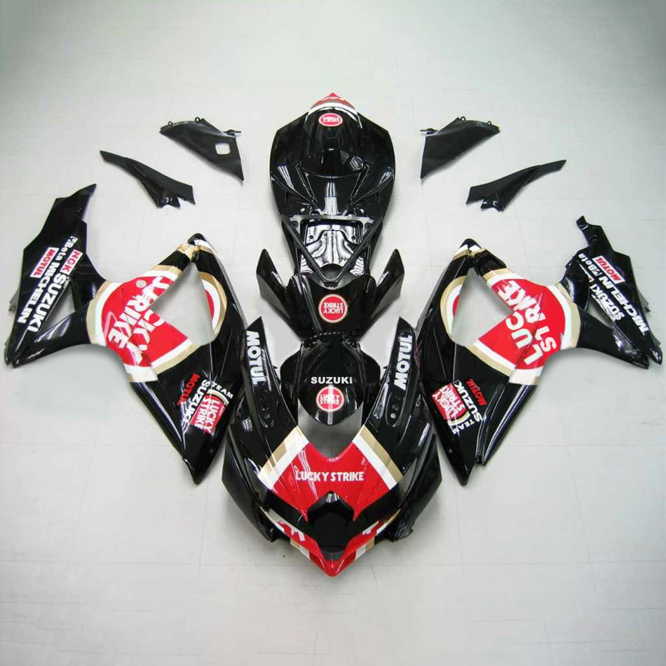 2008-2010 スズキ GSXR 600/750 K8 Amotopart インジェクションフェアリングキット ボディワーク プラスチック ABS #137