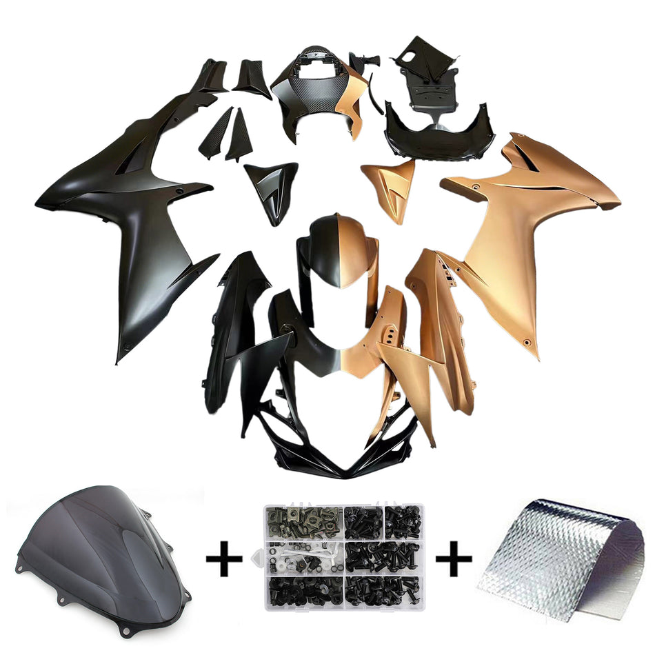 2011-2024 スズキ GSXR 600/750 K11 Amotopart インジェクションフェアリングキット ボディワーク プラスチック ABS #101