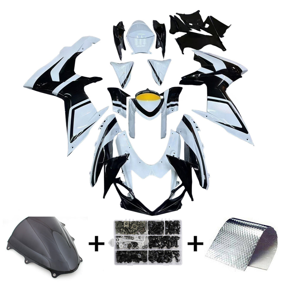 2011-2024 スズキ GSXR 600/750 K11 Amotopart インジェクションフェアリングキット ボディワーク プラスチック ABS #101