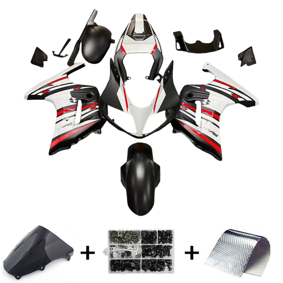 2003-2013 スズキ SV650 Amotopart インジェクションフェアリングキット ボディワーク プラスチック ABS #101