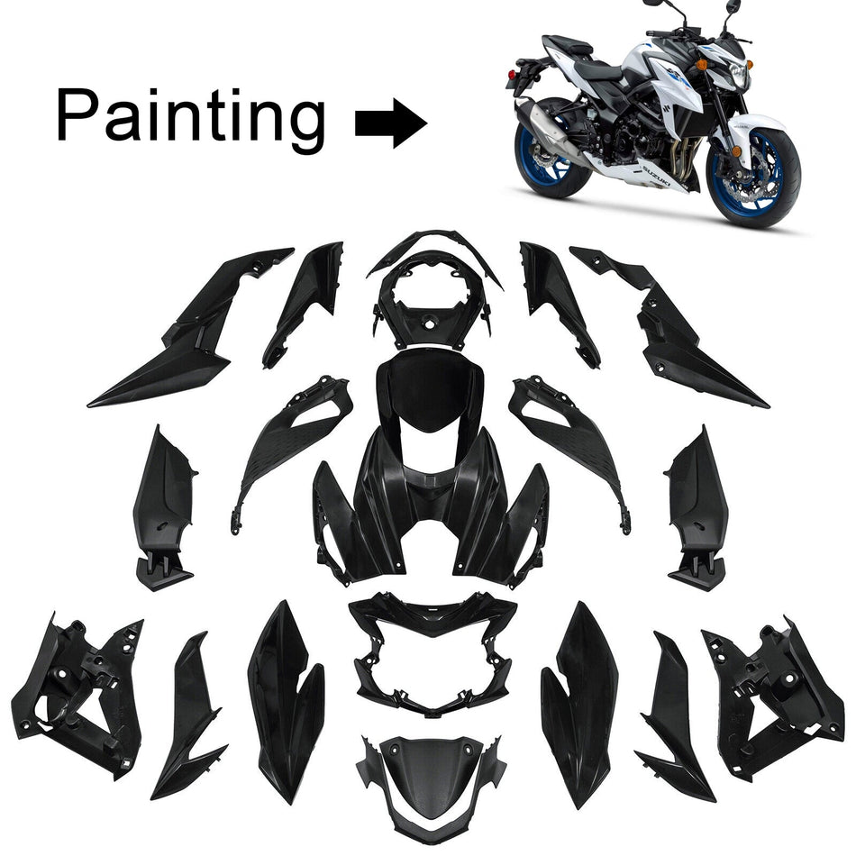 2017-2021 スズキ GSX-S 750 Amotopart インジェクションフェアリングキット ボディワーク プラスチック ABS #109