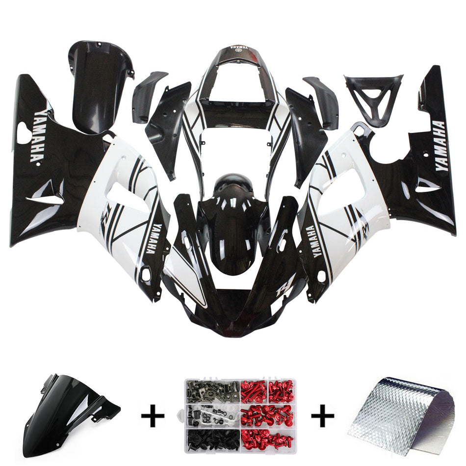 2000-2001 ヤマハ YZF 1000 R1 インジェクションフェアリングキット ボディワーク プラスチック ABS #104