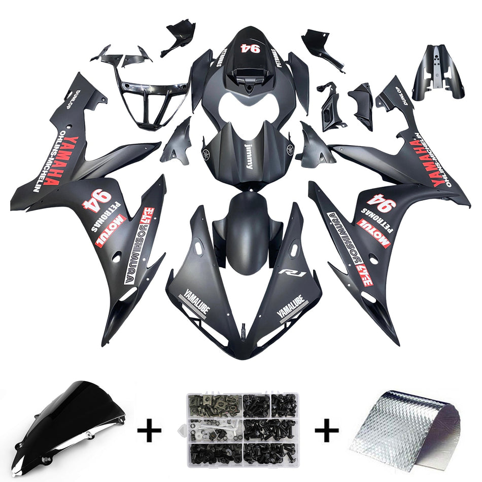 2004-2006 ヤマハ YZF 1000 R1 インジェクションフェアリングキット ボディワーク プラスチック ABS #33