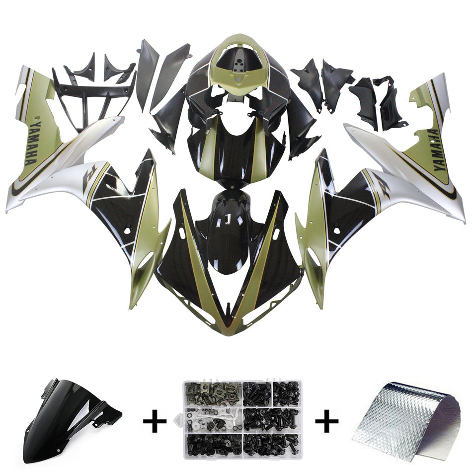 2004-2006 ヤマハ YZF 1000 R1 Amotopart インジェクションフェアリングキット ボディワーク プラスチック ABS #141