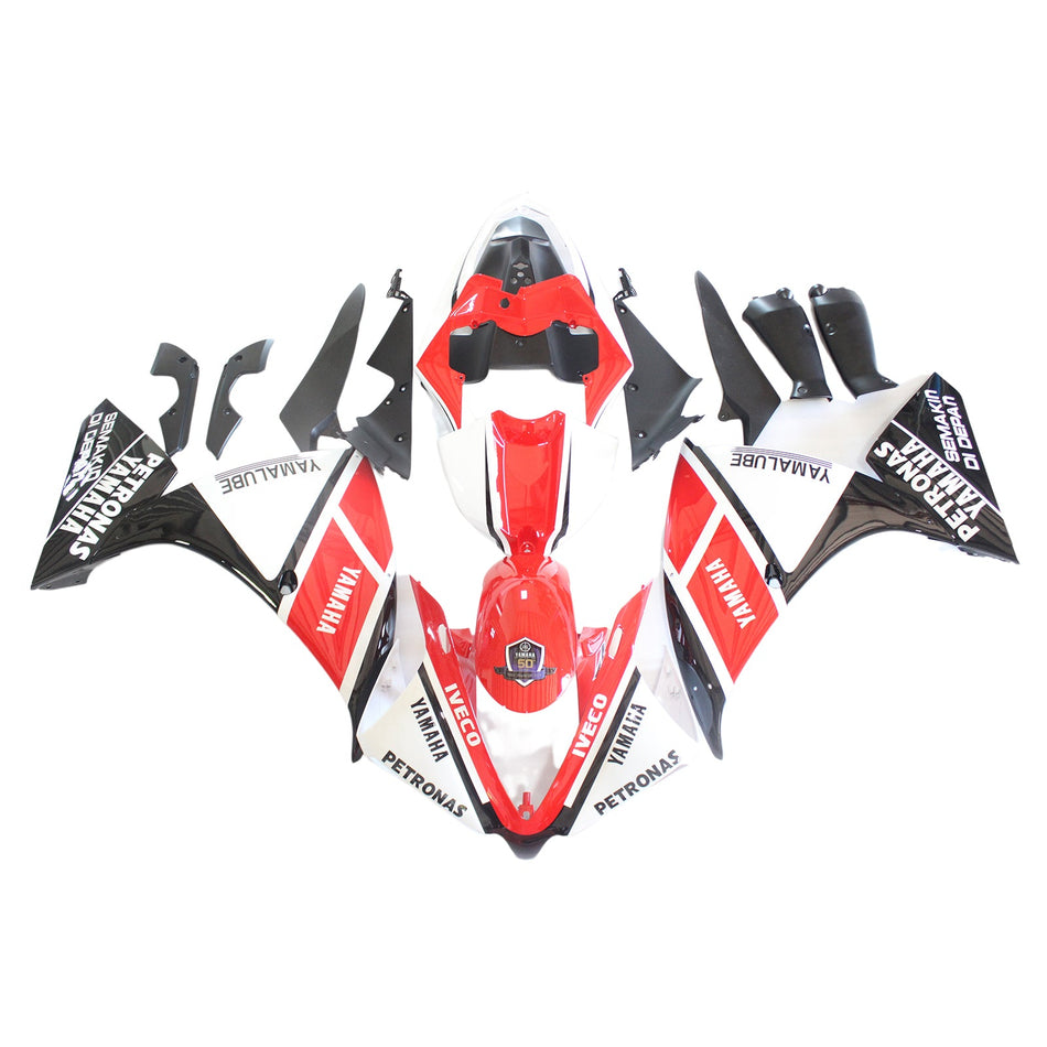 2012-2014 ヤマハ YZF 1000 R1 Amotopart インジェクションフェアリングキット ボディワーク プラスチック ABS #102