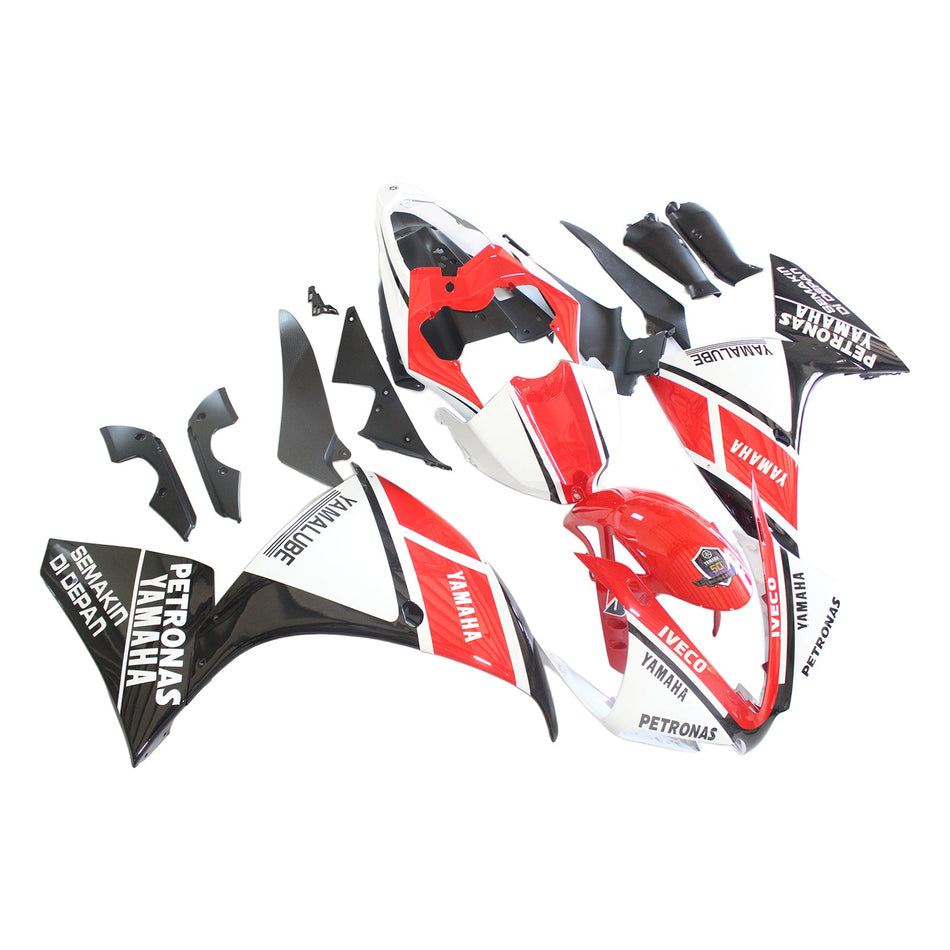 2012-2014 ヤマハ YZF 1000 R1 Amotopart インジェクションフェアリングキット ボディワーク プラスチック ABS #102