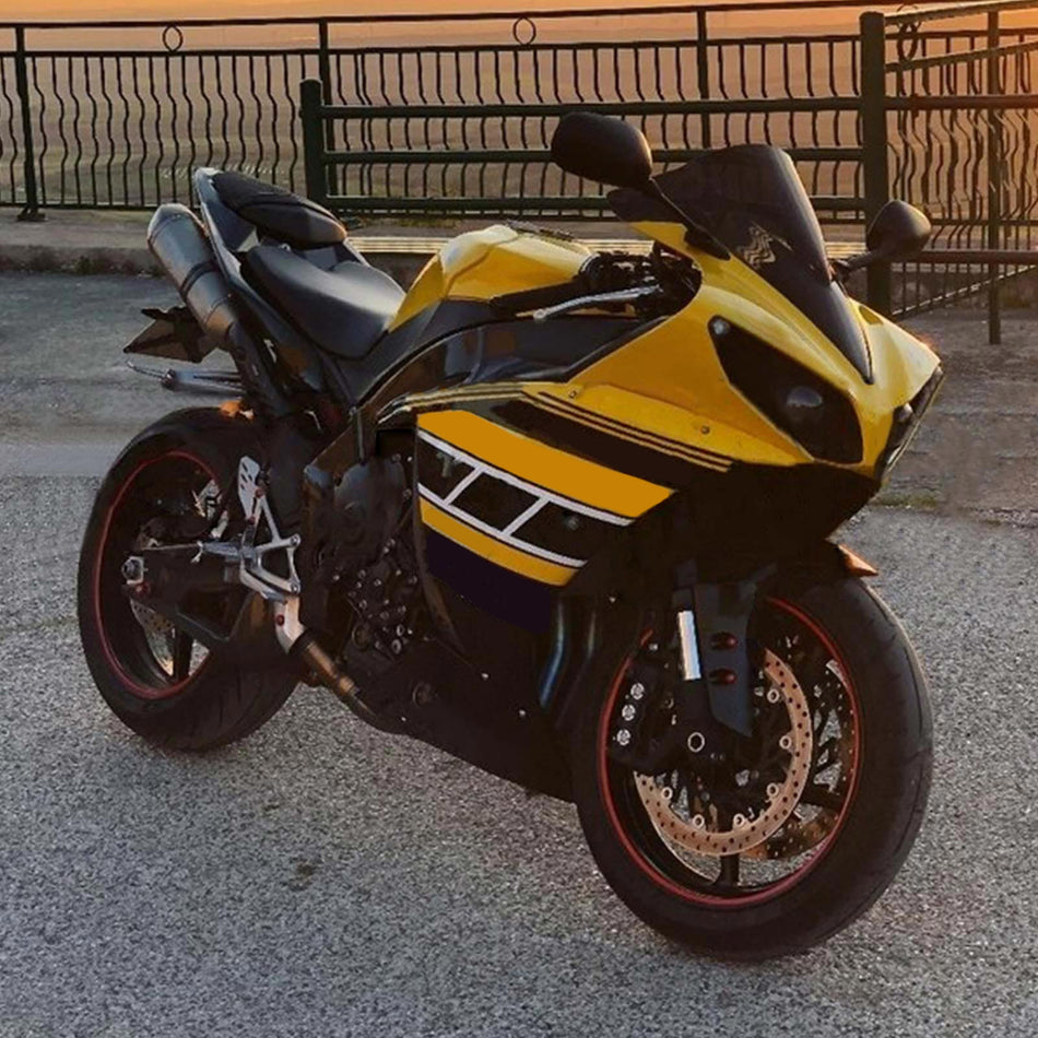 2012-2014 ヤマハ YZF 1000 R1 Amotopart インジェクションフェアリングキット ボディワーク プラスチック ABS #140
