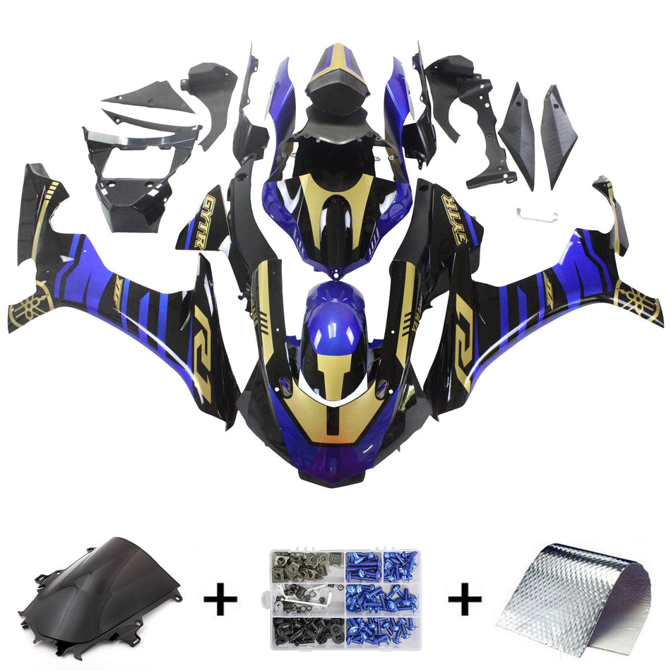 2015-2019 ヤマハ YZF 1000 R1 フェアリングキット ボディワーク プラスチック ABS