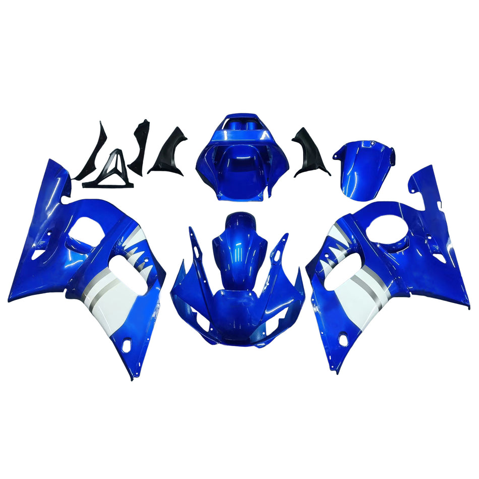 1998-2002 ヤマハ YZF 600 R6 インジェクションフェアリングキット ボディワーク プラスチック ABS #107