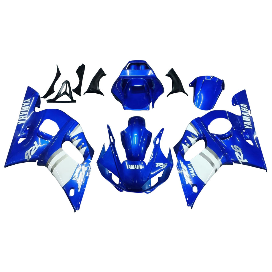 1998-2002 ヤマハ YZF 600 R6 インジェクションフェアリングキット ボディワーク プラスチック ABS #107