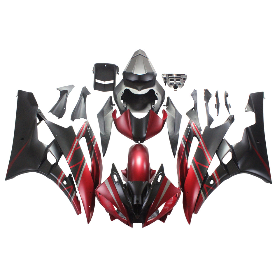 2006-2007 ヤマハ YZF 600 R6 フェアリングキット ジェネリック
