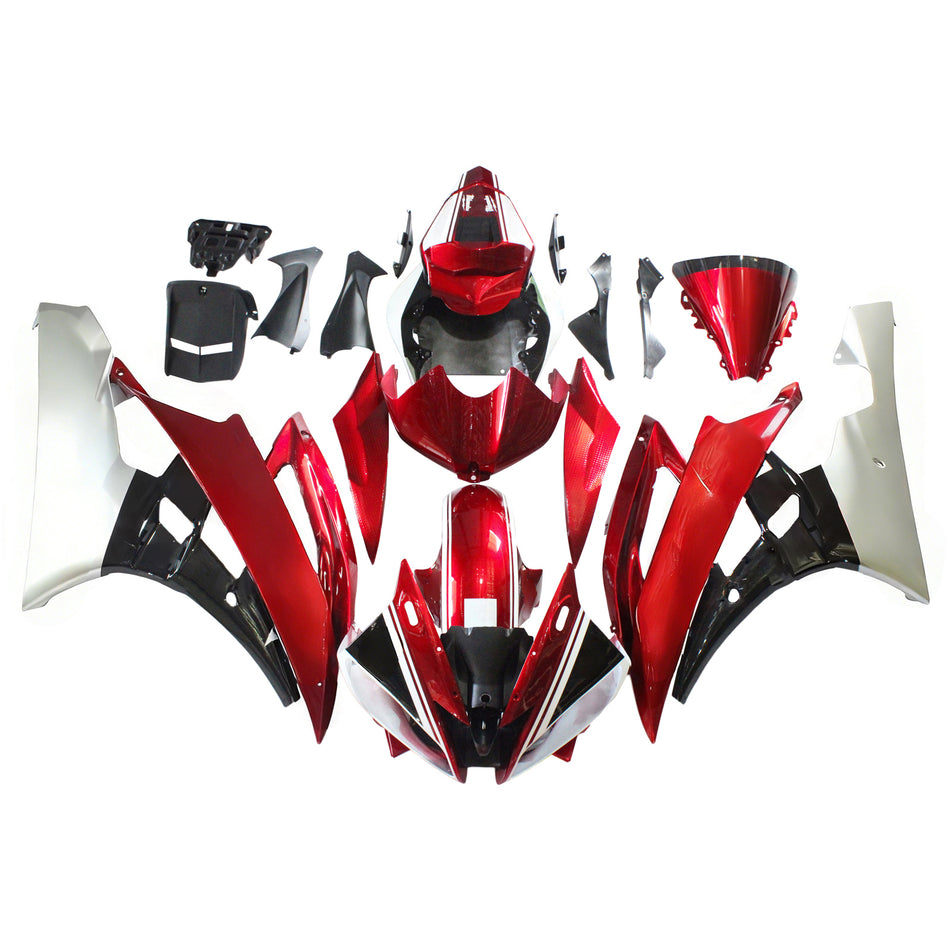2006-2007 ヤマハ YZF 600 R6 フェアリングキット ジェネリック