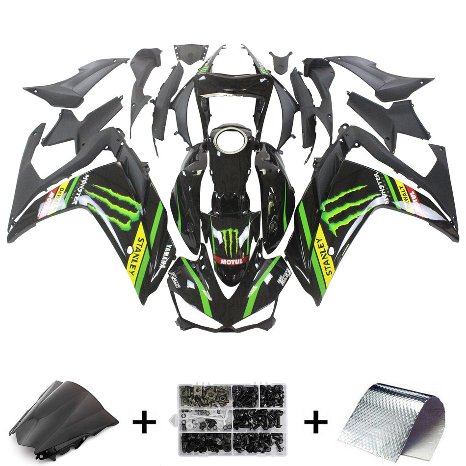 2014-2018 ヤマハ YZF-R3 2015-2017 R25 フェアリングキット ジェネリック