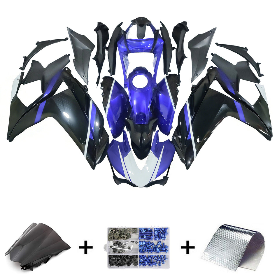 2014-2018 ヤマハ YZF-R3 2015-2017 R25 Amotopart インジェクションフェアリングキット ボディワーク ABS #119