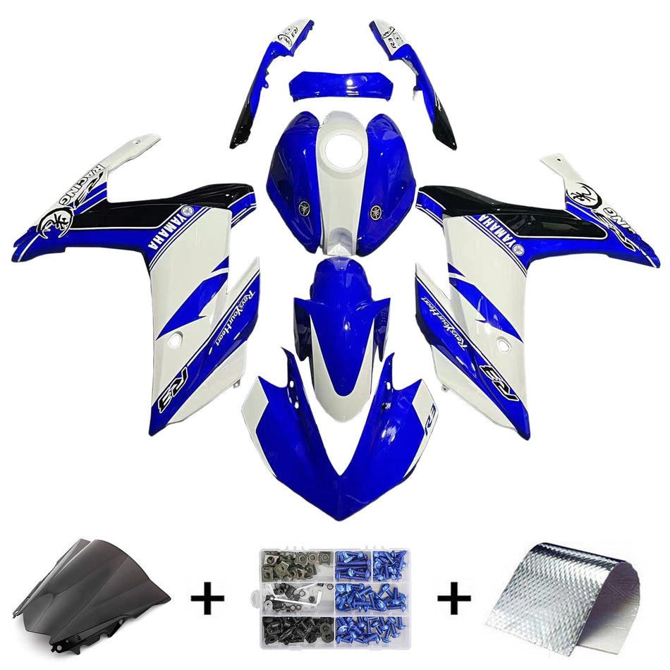 2014-2018 ヤマハ YZF-R3 2015-2017 R25 フェアリングキット ジェネリック