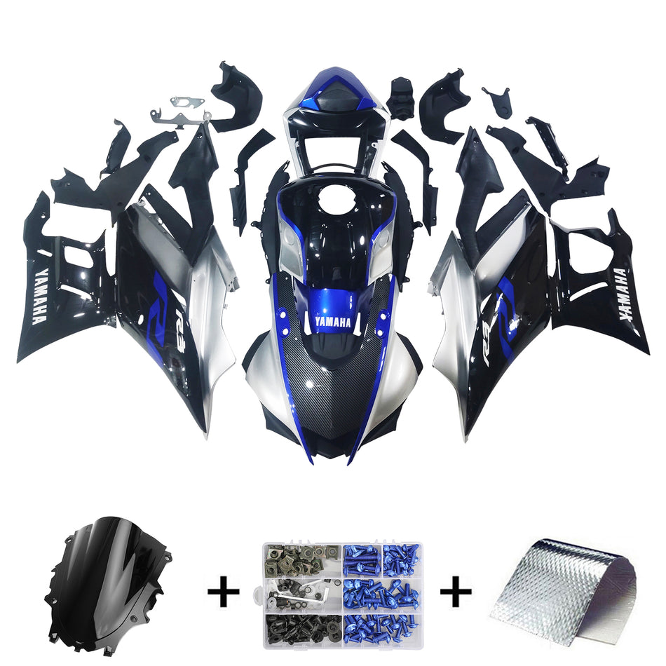 2019-2021 ヤマハ YZF-R3 R25 フェアリングキット ボディワーク プラスチック ABS