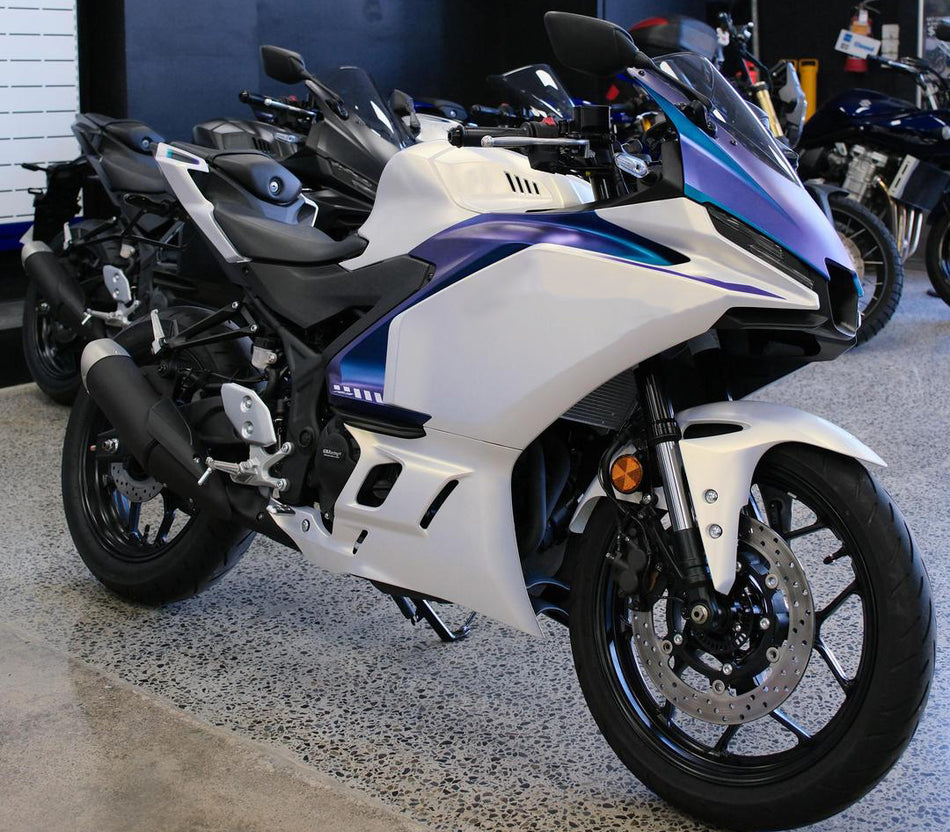 インジェクションフェアリングキット ボディワーク プラスチック ABS ヤマハ YZF R3 R25 2025-2026 に適合