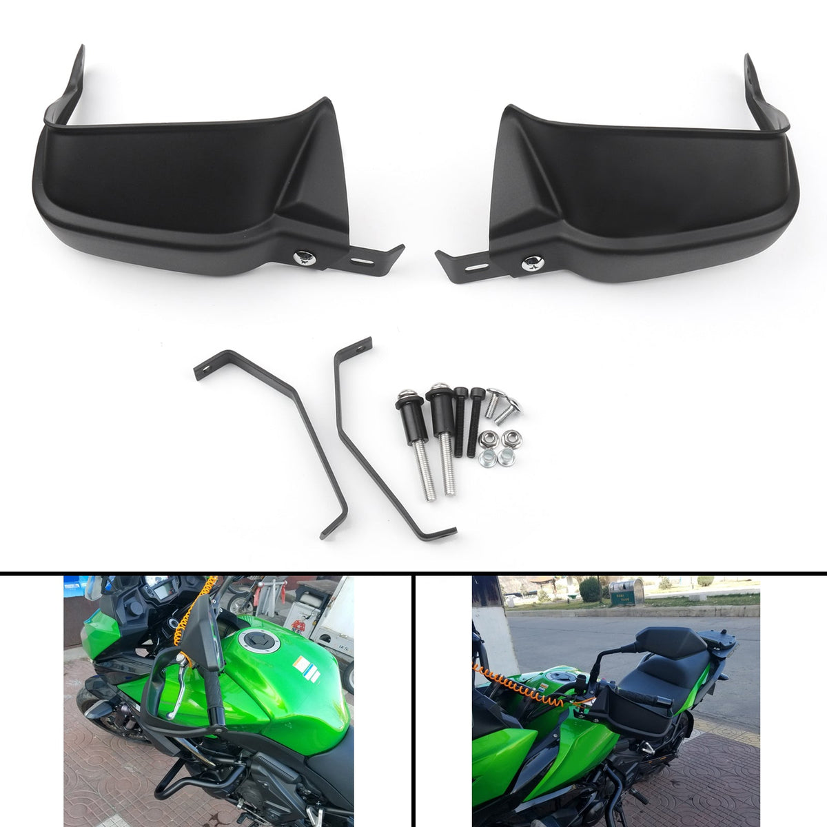 Hand Guard Shells Protector Kit For Kawasaki Z900 2017 Versys 650 Versys 1000