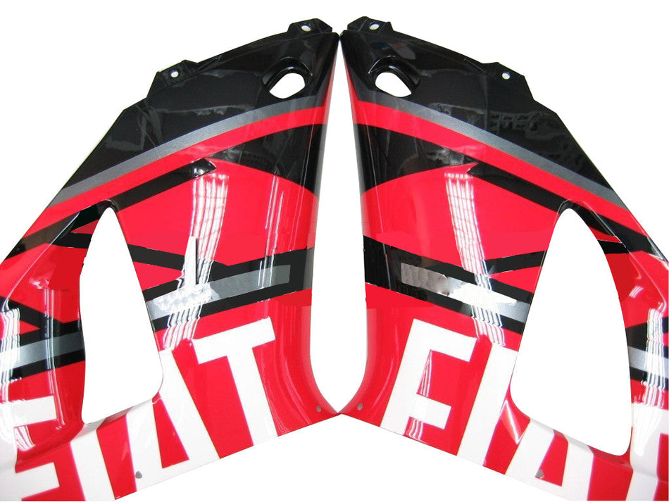 2000-2001 ヤマハ YZF-R1 レッド ブラック No.46 FIAT レーシング フェアリング ジェネリック