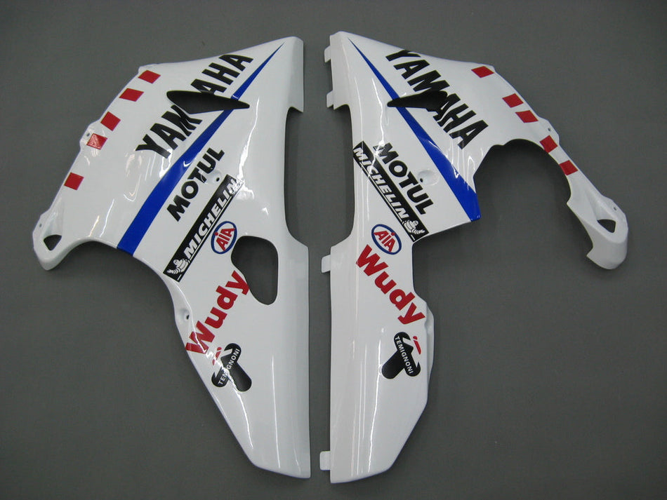 2000-2001 ヤマハ YZF-R1 ブルー ホワイト No.46 FIAT レーシング フェアリング ジェネリック