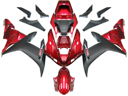 For YZF 1000 R1 2002-2003 Bodywork Fairing Red ABS Injection Molded Plastics Set