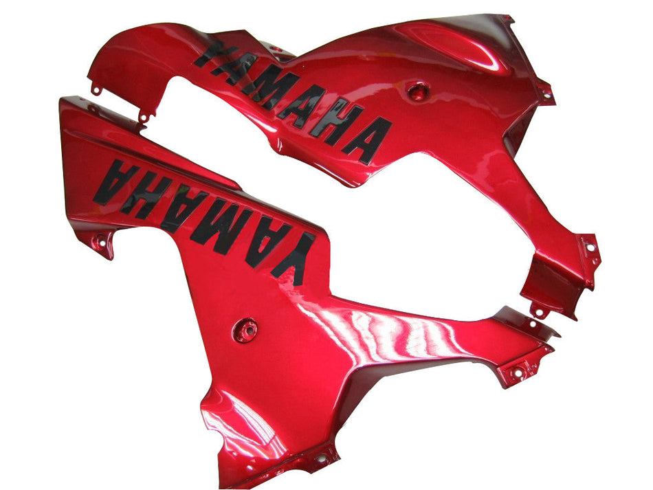 2002-2003 ヤマハ YZF-R1 レッド ブラック レーシング フェアリング ジェネリック