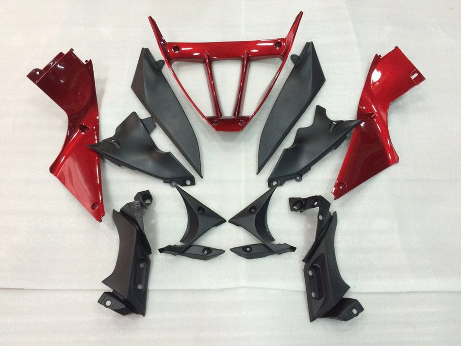 2004-2006 ヤマハ YZF-R1 レッド ホワイト レーシング フェアリング ジェネリック