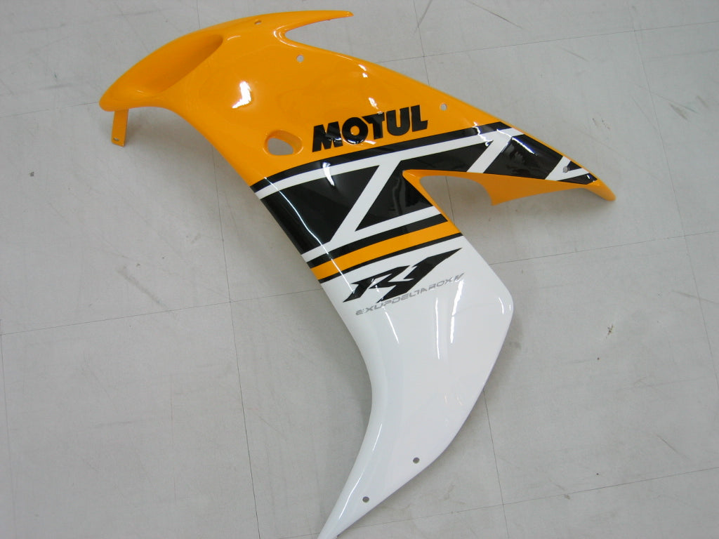 For YZF 1000 R1 2004-2006 Bodywork Fairing Yellow ABS Injection Molded Plastics Set