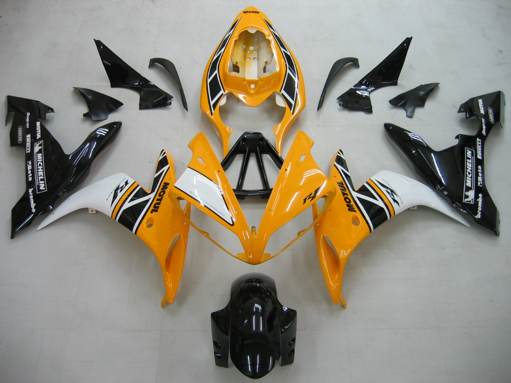 For YZF 1000 R1 2004-2006 Bodywork Fairing Yellow ABS Injection Molded Plastics Set