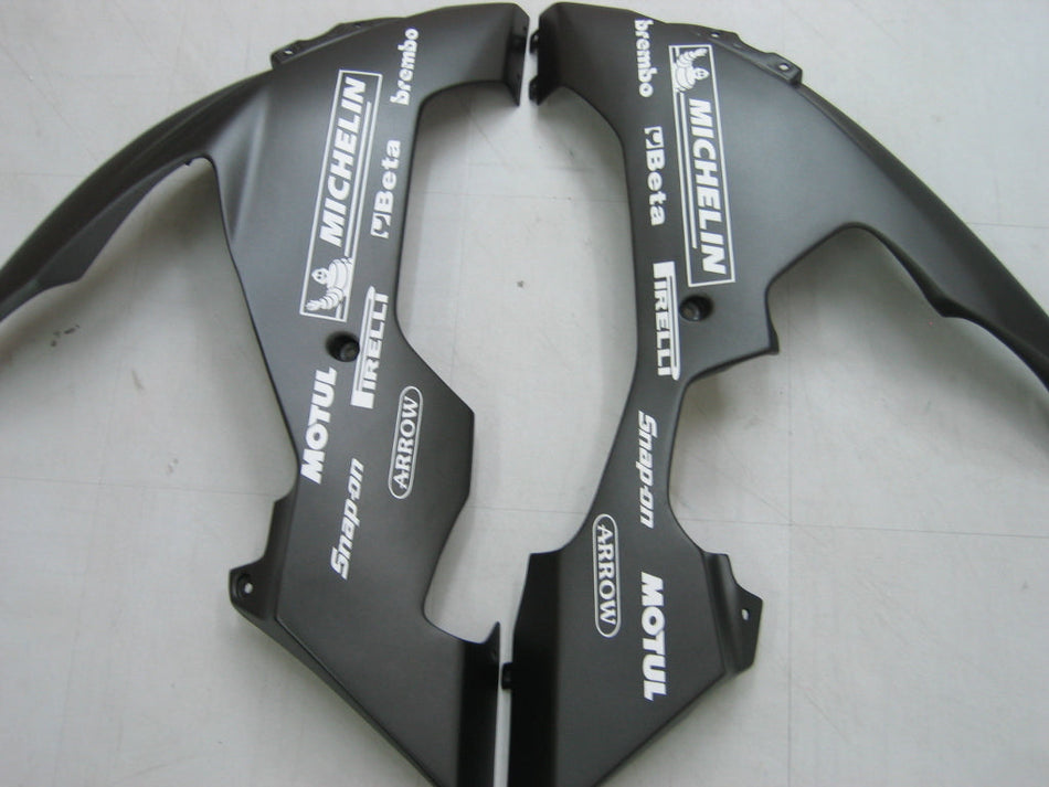 2004-2006 ヤマハ YZF-R1 コントラスト ブラック レーシング フェアリング ジェネリック