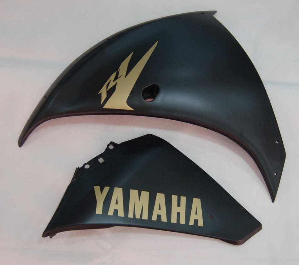 2009-2011 ヤマハ YZF-R1 ブラックマット レーシングフェアリング ジェネリック