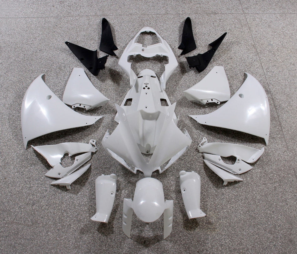 2012-2014 ヤマハ YZF R1 グレー レーシング プラスチック ジェネリック
