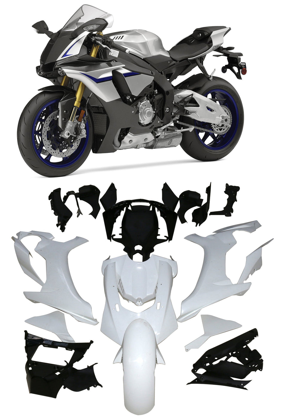2015-2019 ヤマハ YZF 1000 R1 フェアリングキット