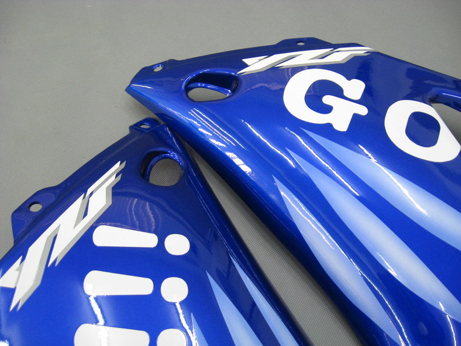 1998-1999 ヤマハ YZF-R1 ブルー No.46 GO!!!!!! レーシングフェアリング ジェネリック