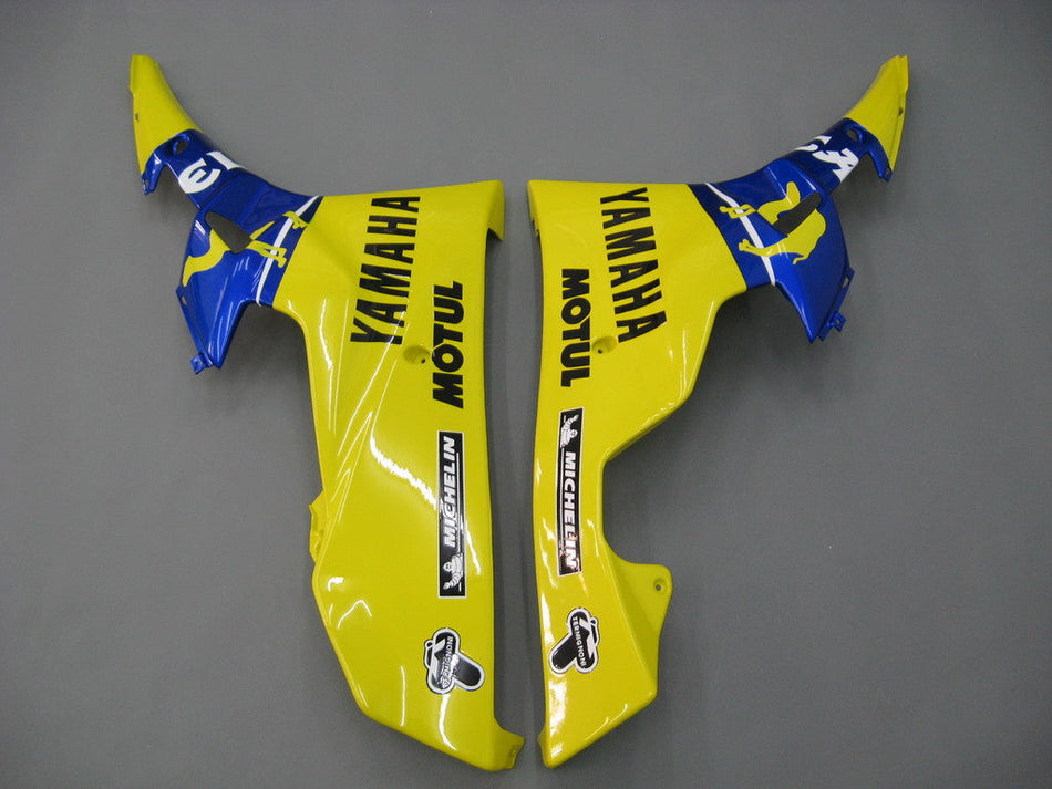 2006-2007 ヤマハ YZF-R6 フェアリング イエロー ブルー No.46 キャメル R6 レーシング ジェネリック