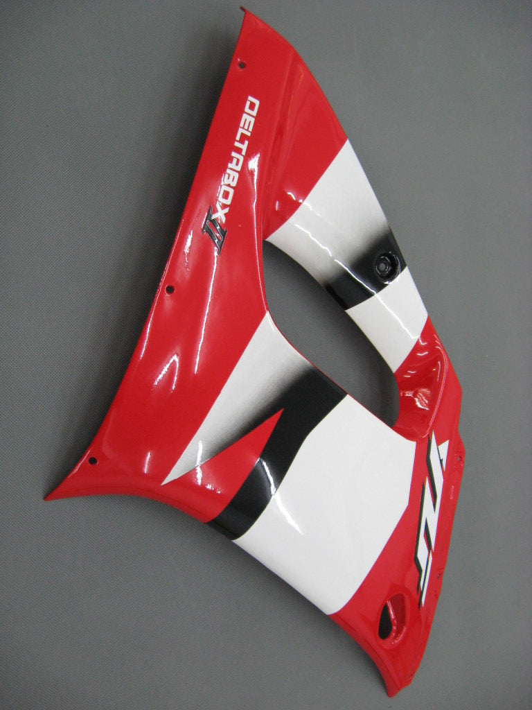 1998-2002 ヤマハ YZF-R6 レッド ブラック レーシング フェアリング ジェネリック