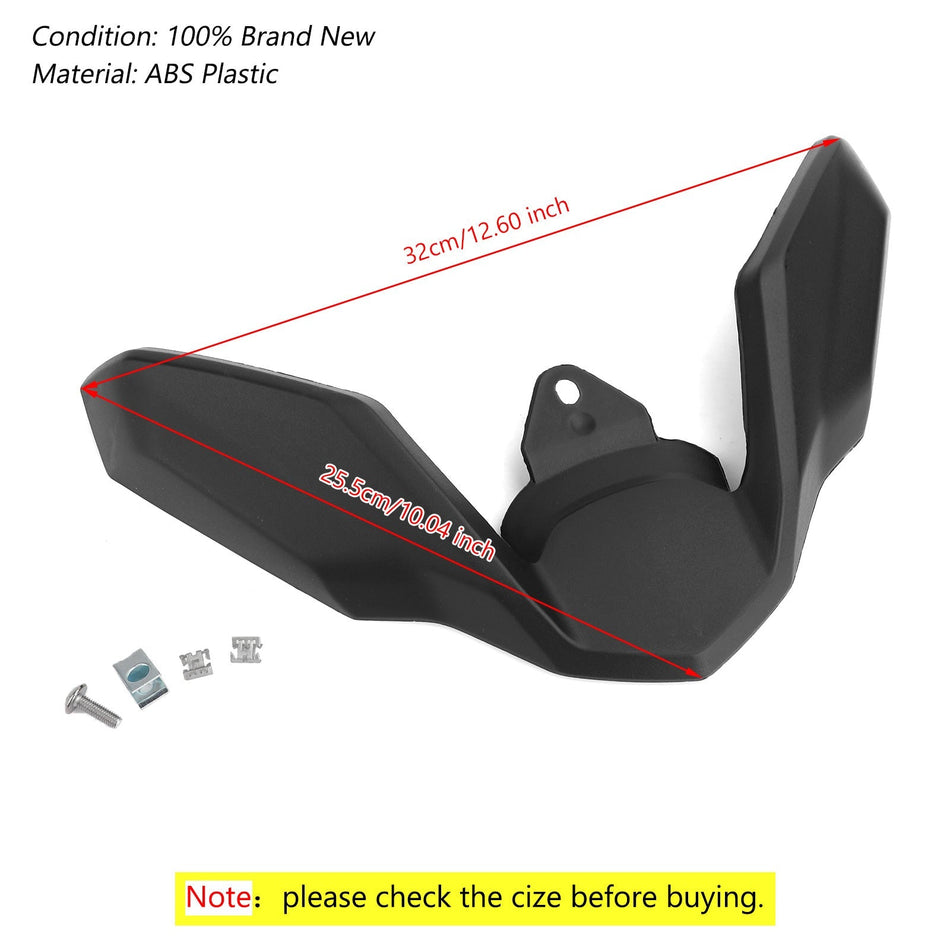 オートバイフロントフェンダービークエクステンションホイールカバー BMW R1200GS LC 2017-2019 汎用