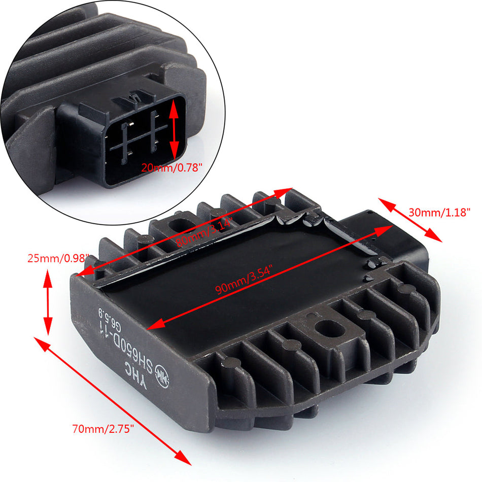 ヤマハ XVS 125 250 650 1100 1600 BT1100 BN-81960-00-00 SH650D-11 汎用電圧レギュレータ整流器