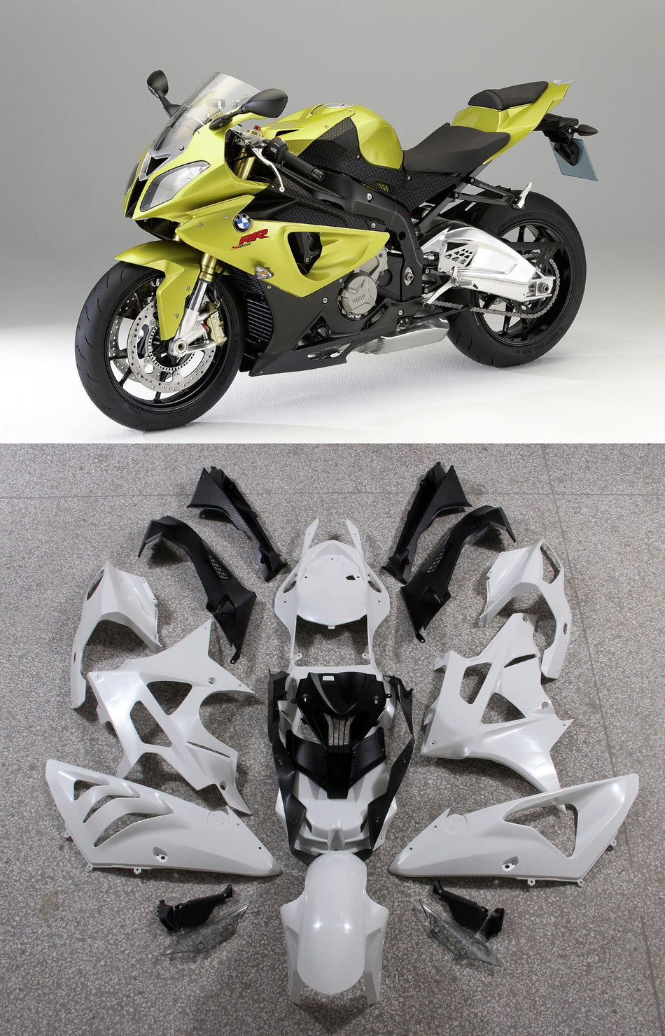 2009-2014 BMW S1000RR ボディワークフェアリング ABS 射出成形 5# ジェネリック