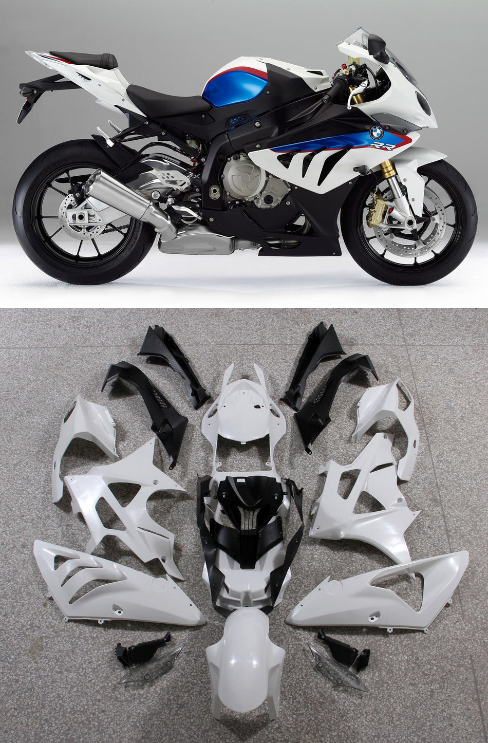 2009-2014 BMW S1000RR フェアリングキット ボディワーク プラスチック ABS