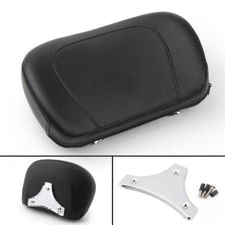 Sissy Bar Backrest Pad For Harley Electra Glide Road King Road Gilde 09-14